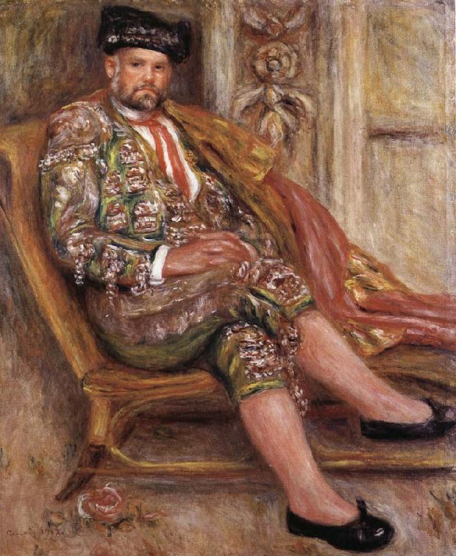 Pierre Renoir Ambrois Vollard Dressed as a Toreador